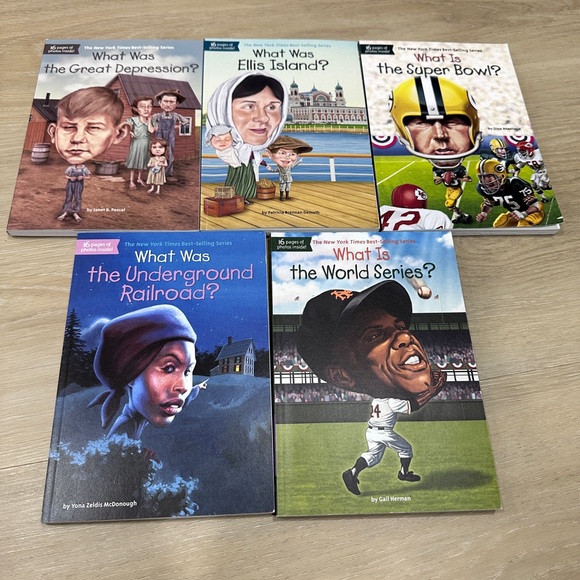 Other - Who was/What is book series - 5 books